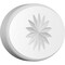 Ekena Millwork Standard Dalton Flower Rosette With Rounded Edge, 7"W x 4 3/4"H x 3/4"P ROSP070X048X075DAL11 - alternate 1